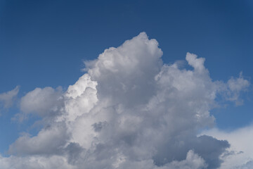 Beautiful fluffy clouds.
