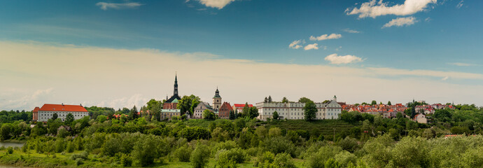 Panorama Sandomierza, Sandomierz, Królewskie Miasto, świętokrzyskie, Sandomingo, 
