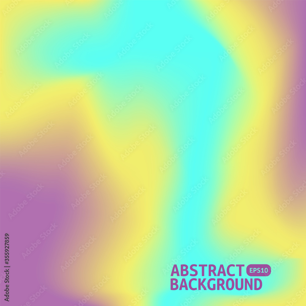 Poster new abstract screen gradient mesh background. colorful smooth banner template. easy editable soft co