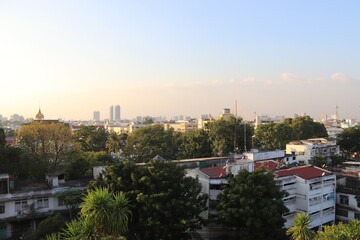 Fototapeta na wymiar Paysage urbain à Bangkok, Thaïlande