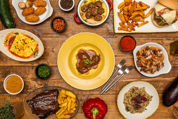 delicious Spanish food dishes