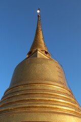 Stupa en or à Bangkok, Thaïlande