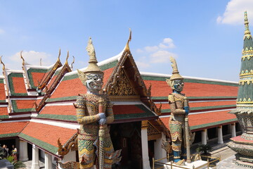 Palais royal à Bangkok, Thaïlande
