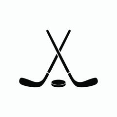 hockey icon vector