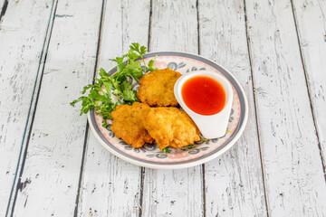 Indian pakora dish