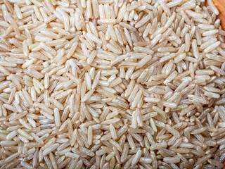 Naturreiskörner als Hintergrund