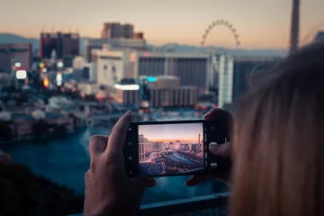 Fotobehang Skyline Las Vegas © Sandwurm79
