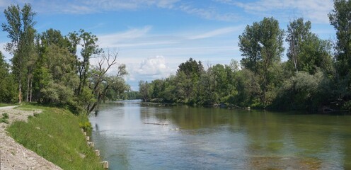 Isar-Panorama nördlich von München