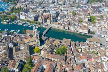 Zurich in summer