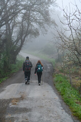 Obraz premium Camino de Santiago The Pilgrimage Routes to Santiago de Compostela