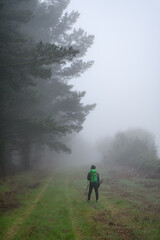 Obraz premium Camino de Santiago The Pilgrimage Routes to Santiago de Compostela