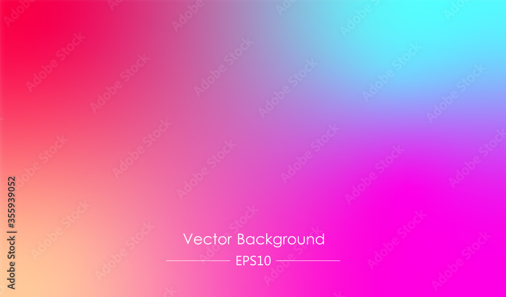 Aufkleber modern screen vector design for app. soft color abstract freeform gradients.