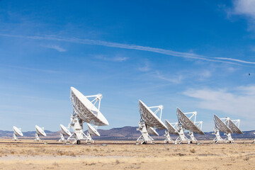 Very Large Array of radio telescopes, Socorro, New Mexico