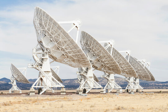 Very Large Array of radio telescopes, Socorro, New Mexico