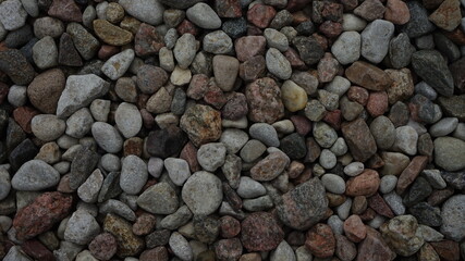 Colourful stones as a background