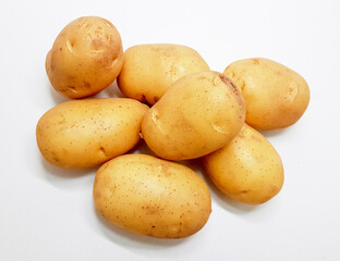 potatoes potato isolated food ingredient
