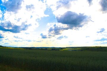EIne wunderschöne Landschaft über Saulheim 