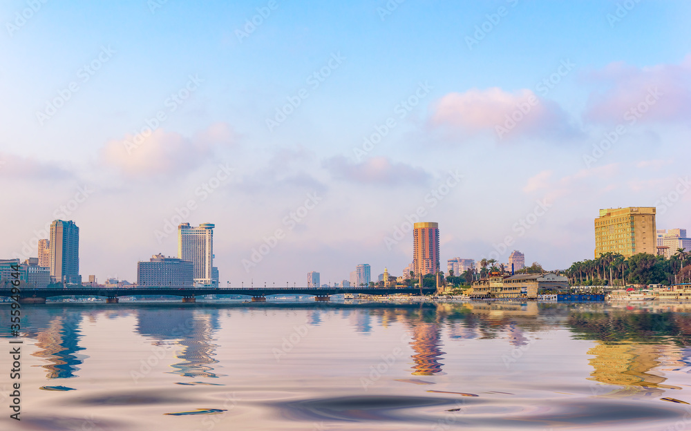 Wall mural City on Nile