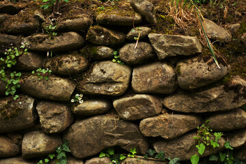 old stone wall