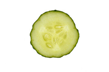 cucumber isolated on white