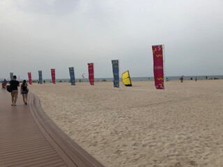Kite beach banners in Dubai 