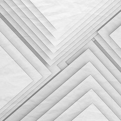 Obraz premium Abstract white background, geometric 3d pattern