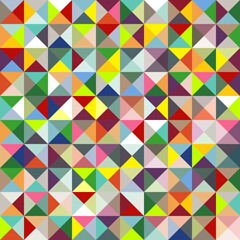 Multi-colored triangles. Geometric background. For any use.