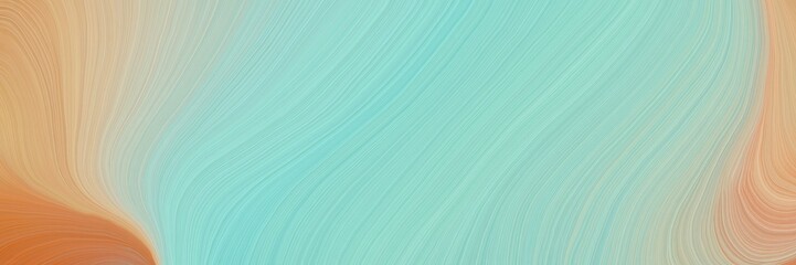soft background graphic with curvy background illustration with pastel blue, burly wood and peru color