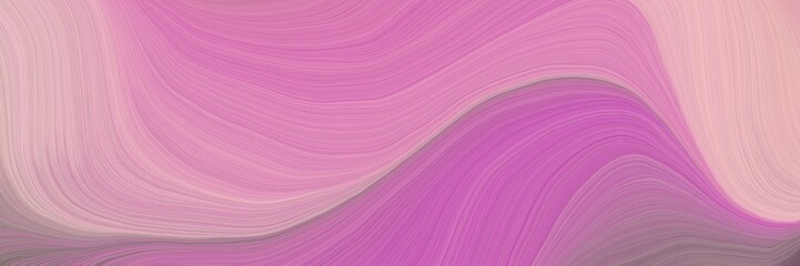 soft abstract artistic waves graphic with elegant curvy swirl waves background design with pastel violet, baby pink and antique fuchsia color