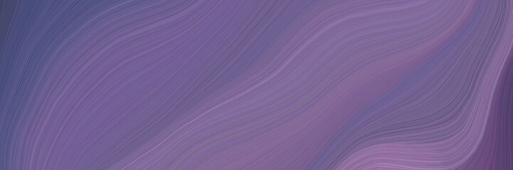 soft abstract artistic waves graphic with modern waves background design with old lavender, pastel purple and dark slate blue color