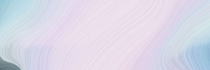 Fototapeta premium soft creative waves graphic with modern waves background design with lavender, light slate gray and light steel blue color