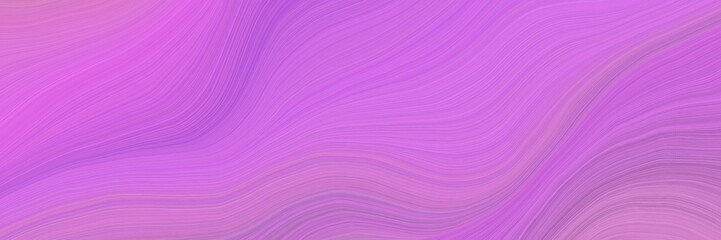 Obraz premium soft background graphic with modern waves background design with orchid, plum and medium orchid color