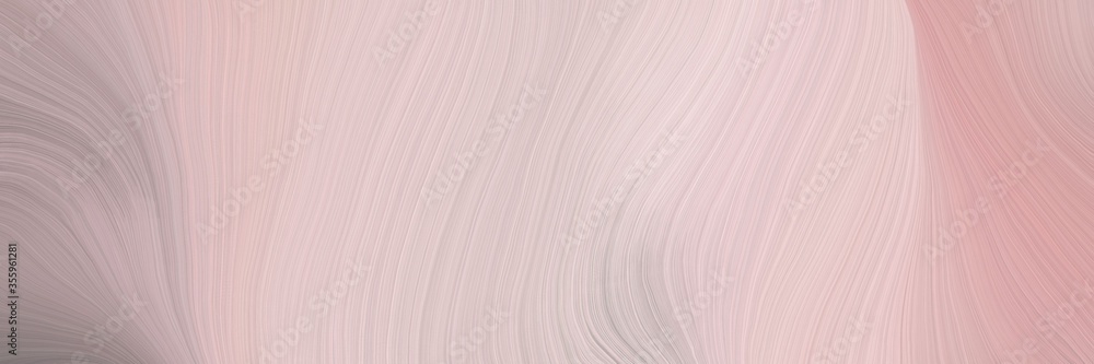 Poster soft abstract art waves graphic with modern waves background design with pastel gray, gray gray and 