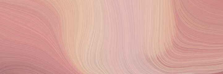 soft abstract artistic waves graphic with modern soft swirl waves background design with tan, baby pink and antique fuchsia color