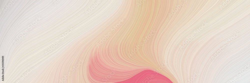 Poster soft abstract art waves graphic with modern soft swirl waves background illustration with light gray