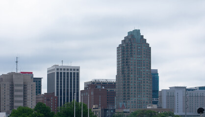 A city scape of Raleigh, North Carolina