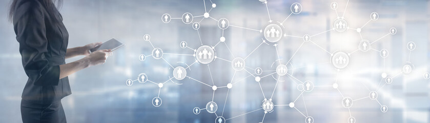 People connection technologies for business. Mixed media.