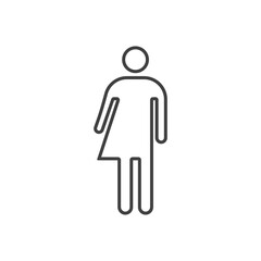 Gender neutral. Vector Illustration