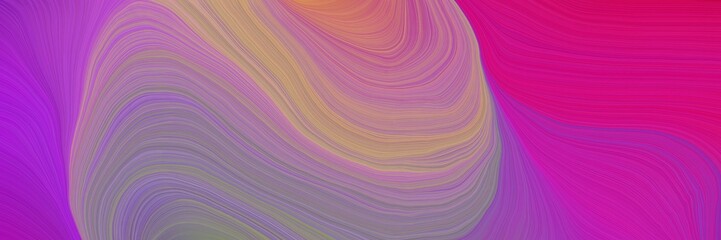 colorful vibrant background graphic with modern waves background design with rosy brown, medium violet red and dark orchid color
