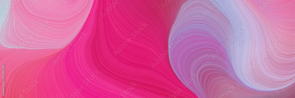 Poster colorful vibrant abstract artistic waves graphic with modern soft swirl waves background illustratio