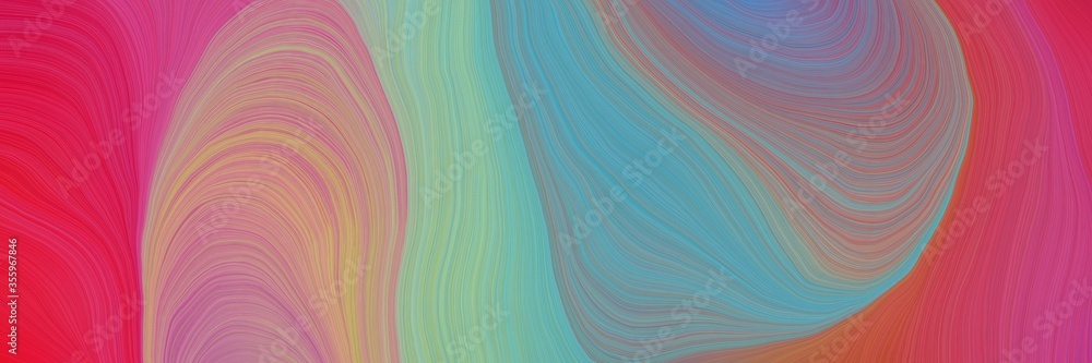 Poster colorful vibrant background graphic with modern soft swirl waves background design with rosy brown, 