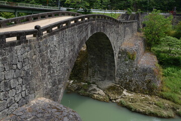 Fototapeta premium 霊台橋 熊本県 美里町