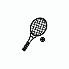tennis icon vector