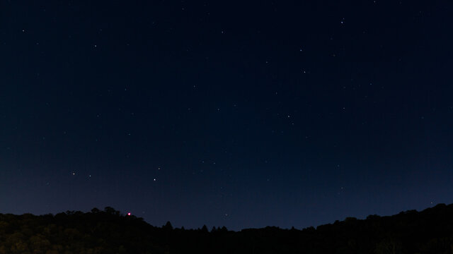 starry night sky