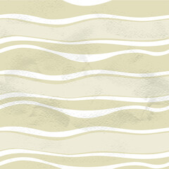 Seamless vintage pattern with waves
