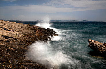 Izmir Demircili village and magnificent cliffs