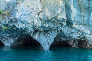 Catedrales de Marmol Carretera Austral lago general Carrera Region de Aisen  Chile Sudamerica