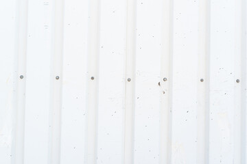 white Corrugated metal texture surface or galvanize steel background space for text clear sharp