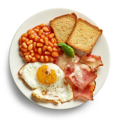 plate of english breakfast