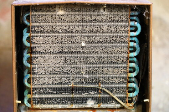 Cooling Coils On A Household Appliance 